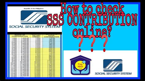 how to check sss contribution online using google chrome